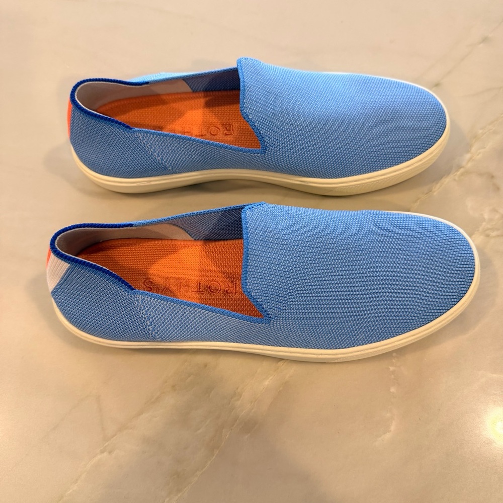 Blue Slip-On Rothy’s - Picture 4 of 8
